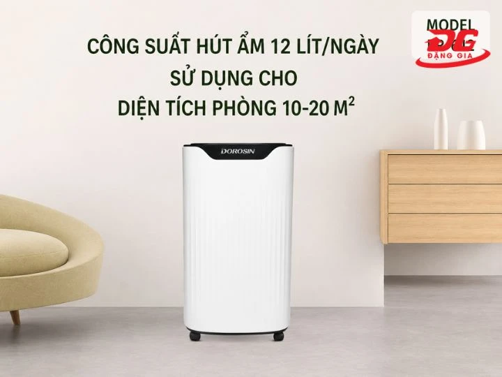 dựa vào công suất để lựa chọn máy hút ẩm phù hợp 
