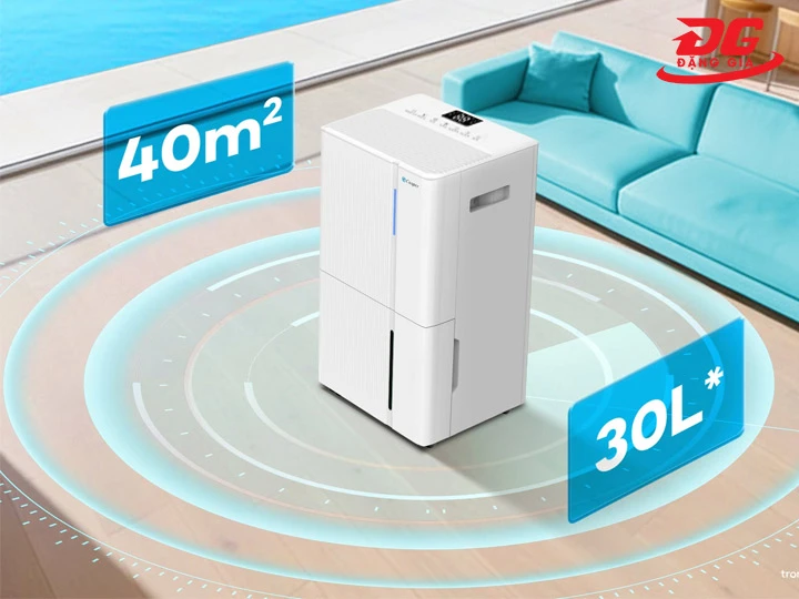 Máy hút ẩm Casper DE-30L1