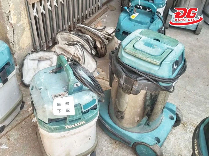 ngoại hình máy hút bụi công nghiệp qua sử dụng