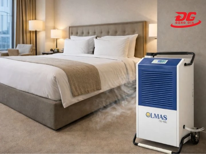Máy hút hơi Olmas OS-150L với lưu lượng gió 1.500m3/h