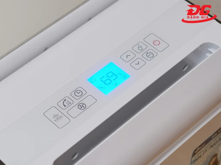 màn hình máy hút ẩm gia đình FujiE HM-930EC