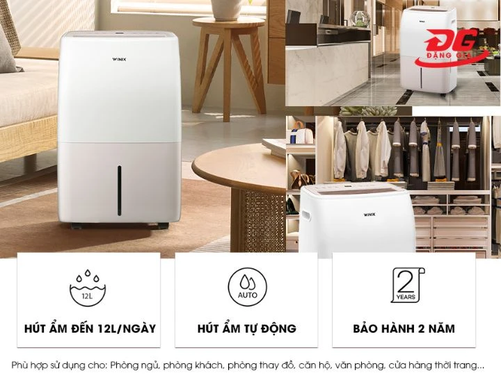 Máy hút ẩm lọc không khí Winix: Có gì khiến nhiều người chọn?