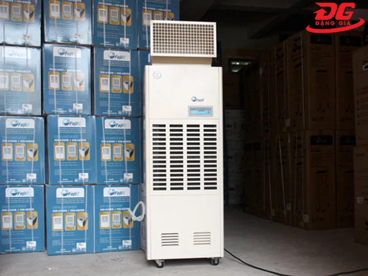 cách máy hút ẩm công nghiệp FujiE HM-1800DS vận hành