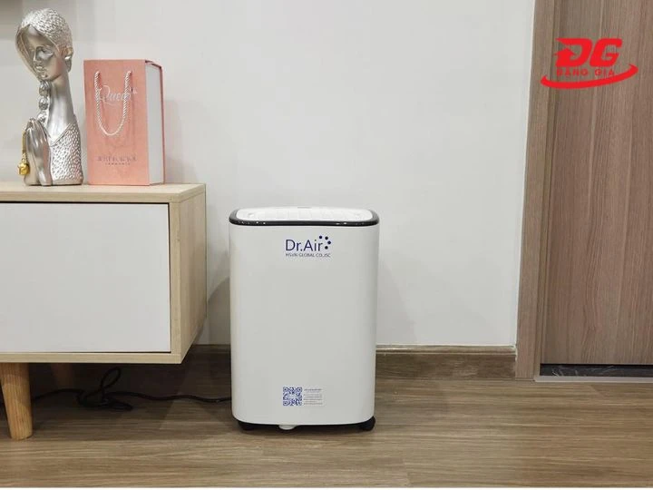 không nên đặt máy hút ẩm gần tường