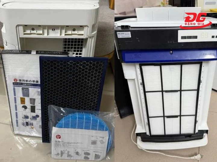 Kiểm tra cấu trúc màng bọc của máy hút hơi ẩm cũ