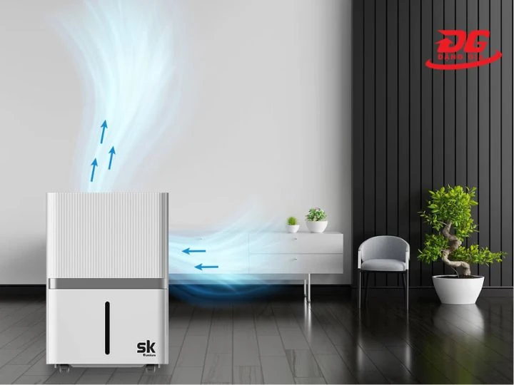 máy hút ẩm chống nồm giúp không gian khô thoáng