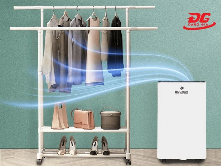 máy khử ẩm giữ độ ẩm ở mức ổn định
