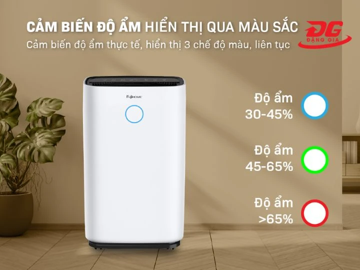 Máy hút ẩm Fujihome: Đánh bay nồm ẩm, bảo vệ không gian sống