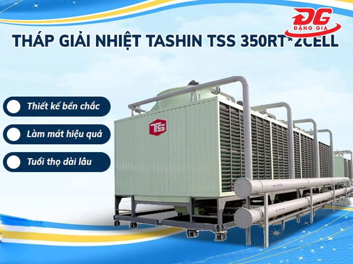 Vỏ tháp TASHIN TSS 350RT làm từ FRP