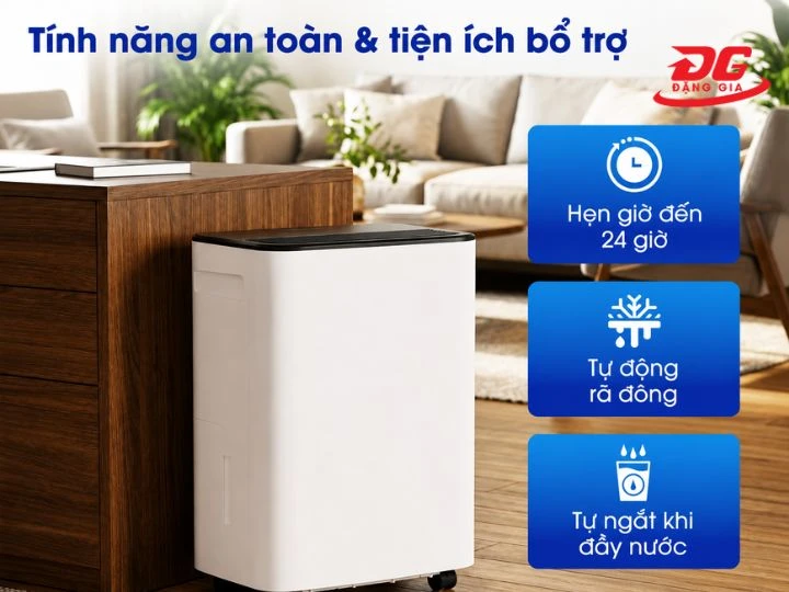 Tích hợp nhiểu tính năng hữu ích