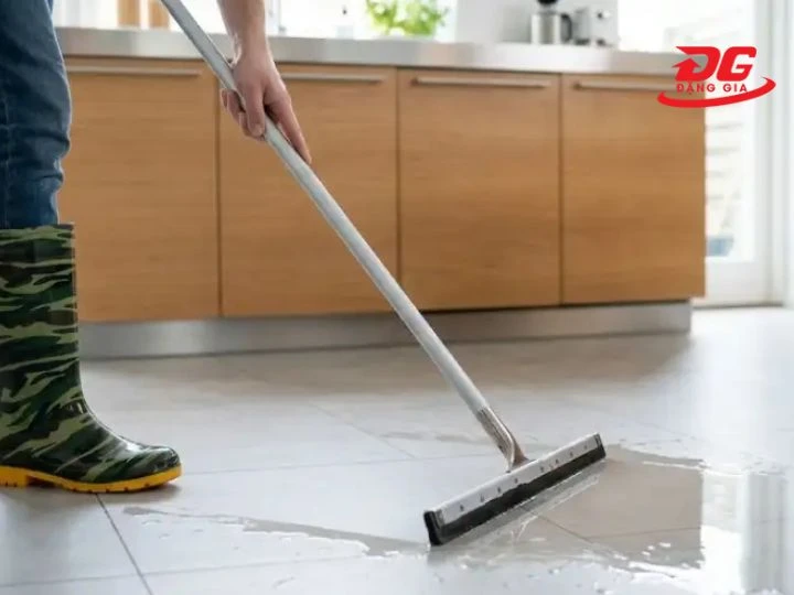 làm sạch trên mọi bề mặt diện tích