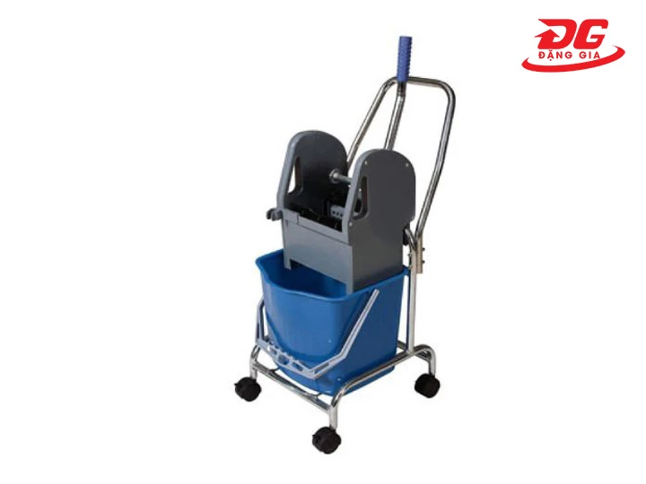 Xe vắt móp đơn 17 lít khung inox bền bỉ