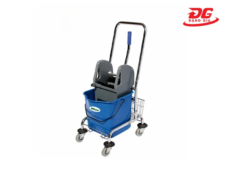 Vận hành Xe vắt móp đơn 17 lít khung inox