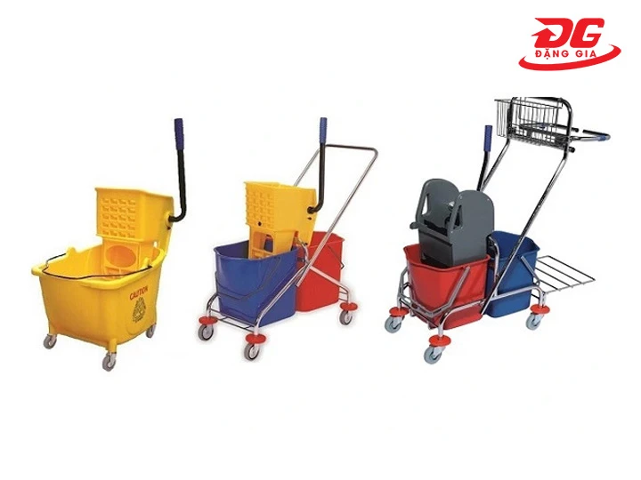 Bảng giá Xe vắt móp đơn 17 lít khung inox
